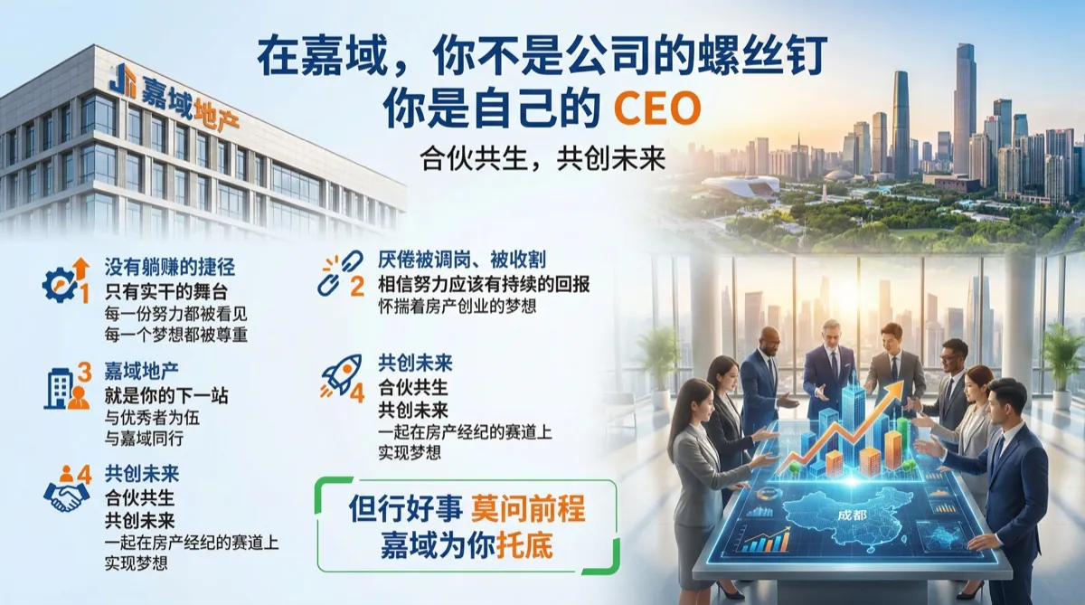 嘉域核心价值观 共创未来
